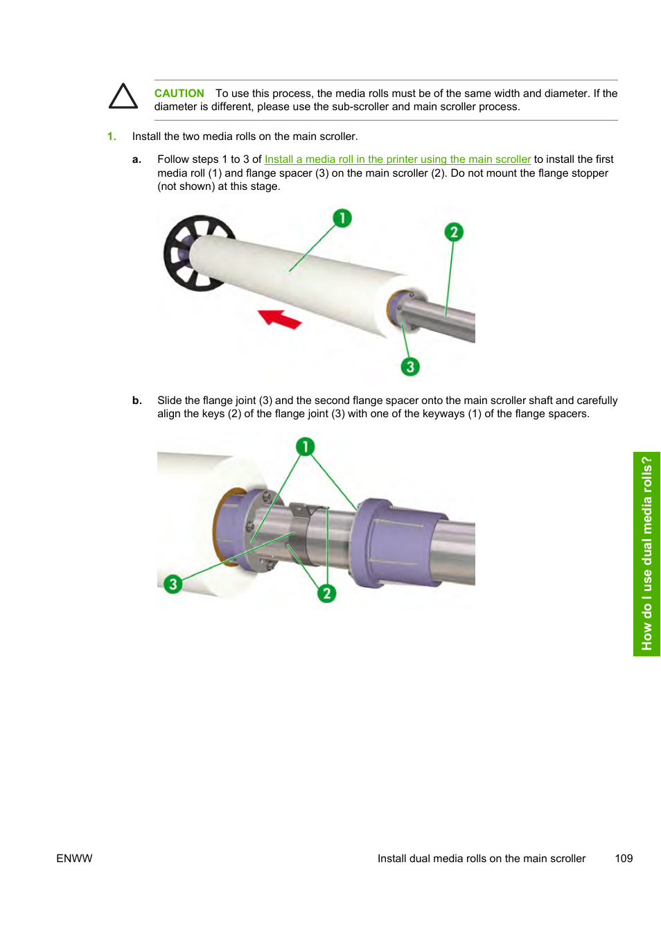 HP Designjet 10000s Printer series User Manual | Page 119 / 330