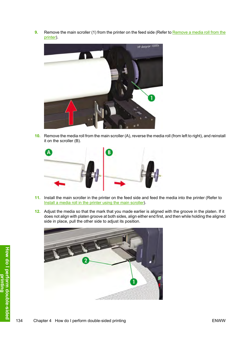 HP Designjet 10000s Printer series User Manual | Page 144 / 330