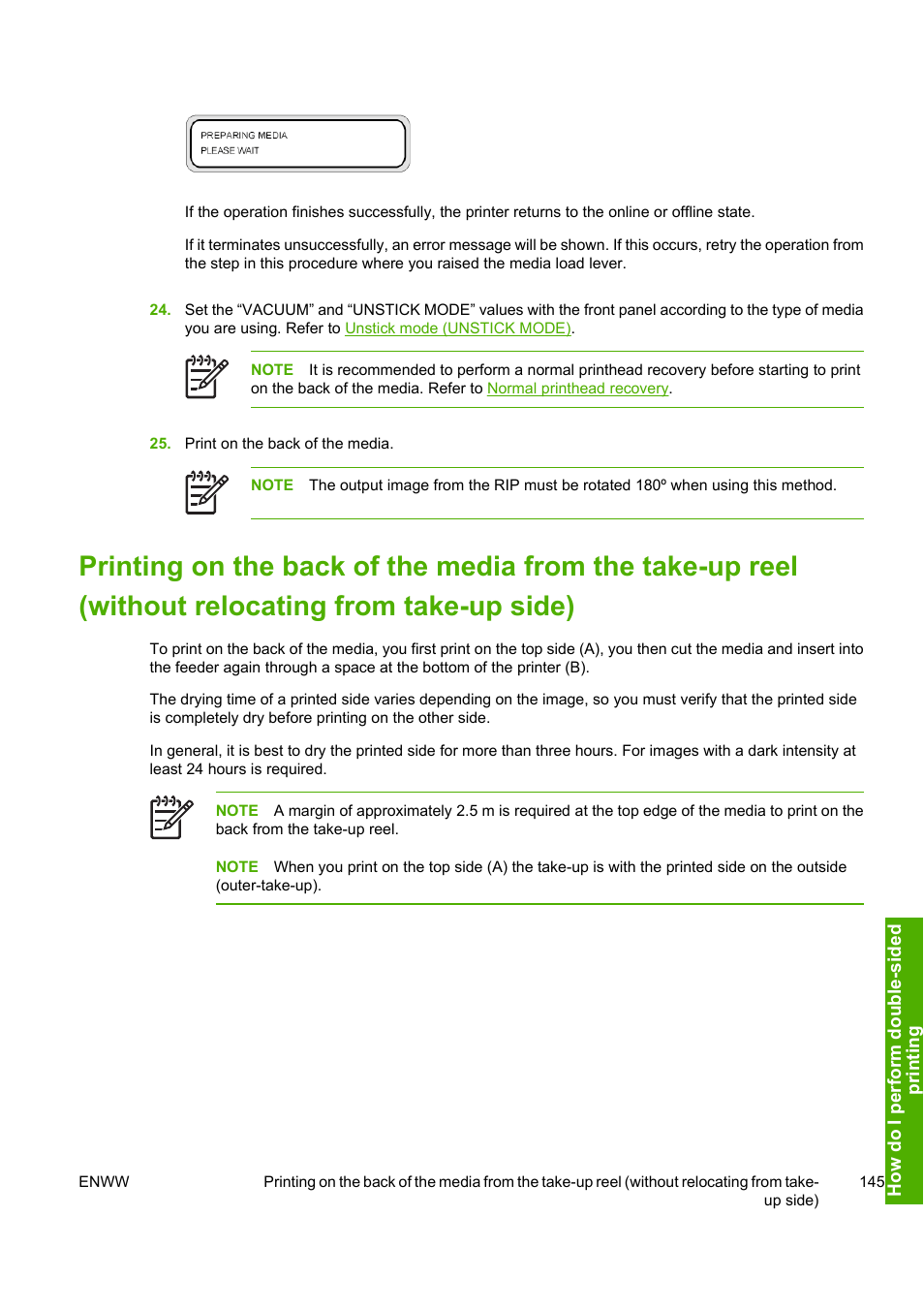 HP Designjet 10000s Printer series User Manual | Page 155 / 330