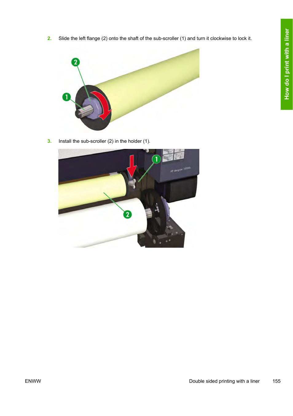 HP Designjet 10000s Printer series User Manual | Page 165 / 330