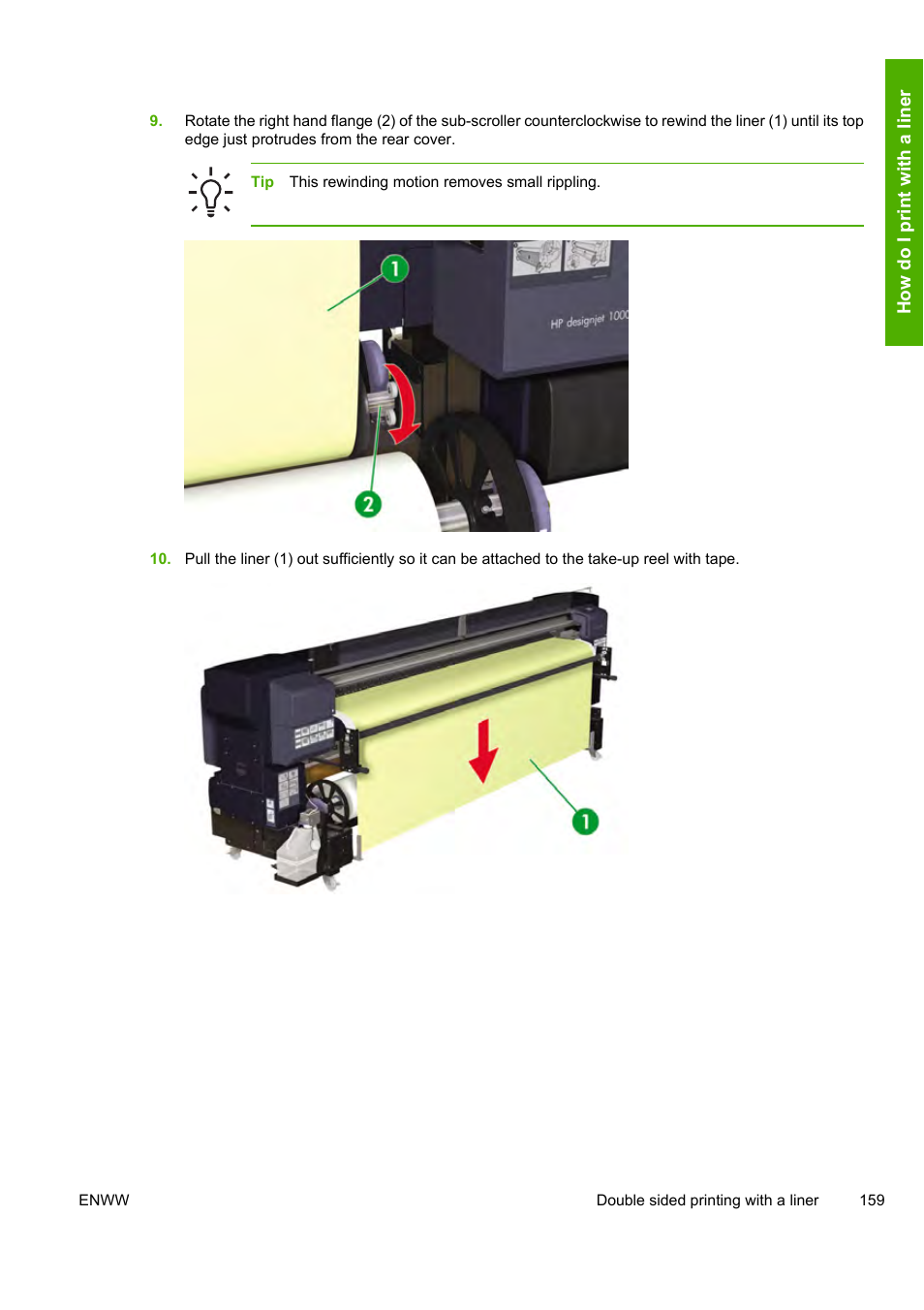 HP Designjet 10000s Printer series User Manual | Page 169 / 330
