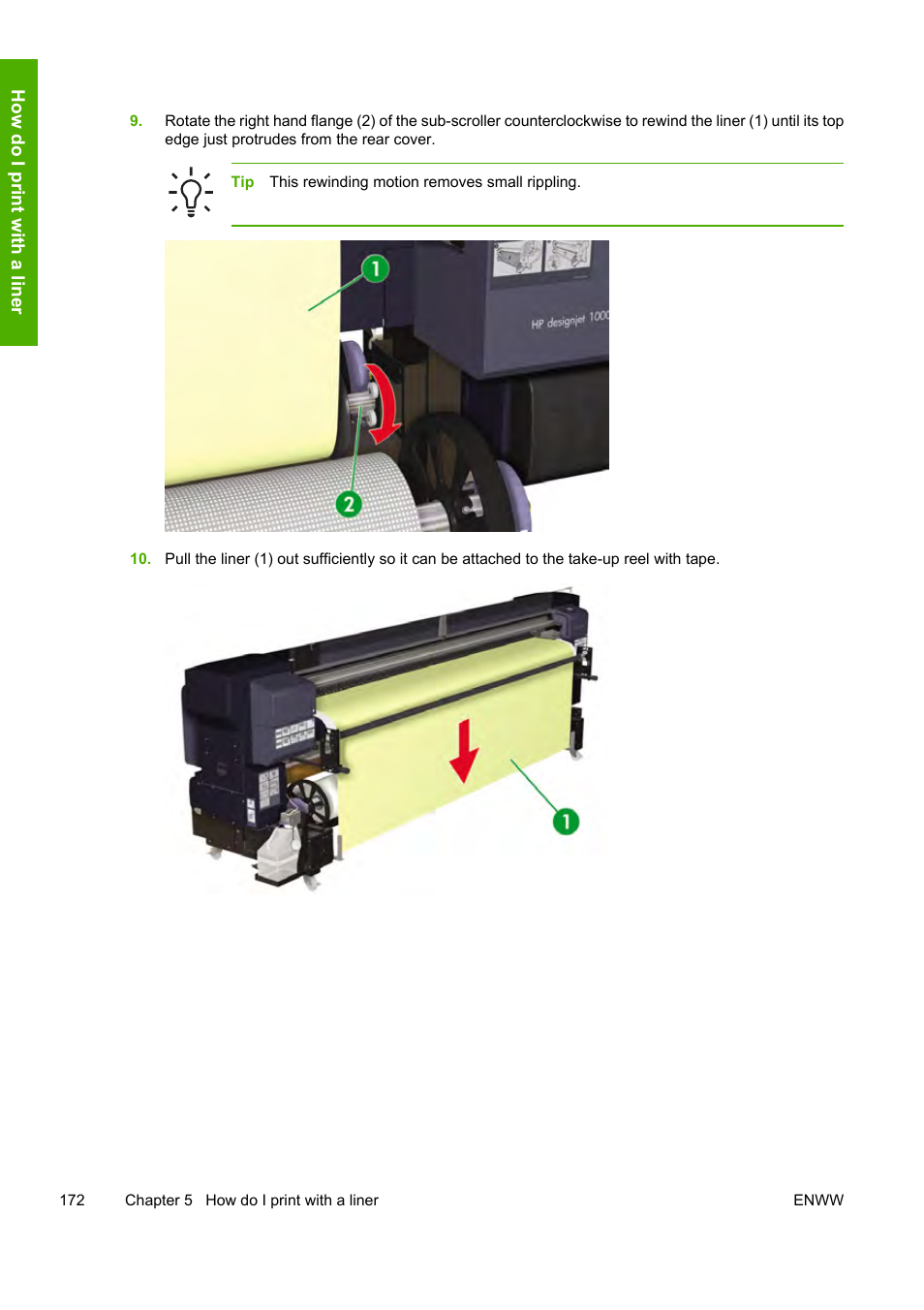 HP Designjet 10000s Printer series User Manual | Page 182 / 330