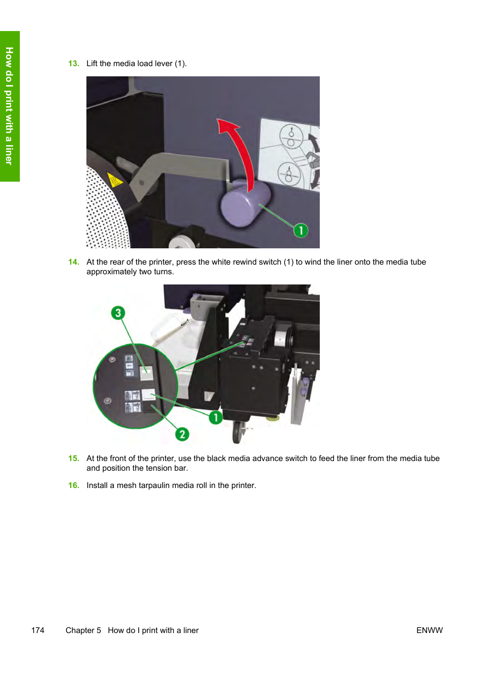 HP Designjet 10000s Printer series User Manual | Page 184 / 330