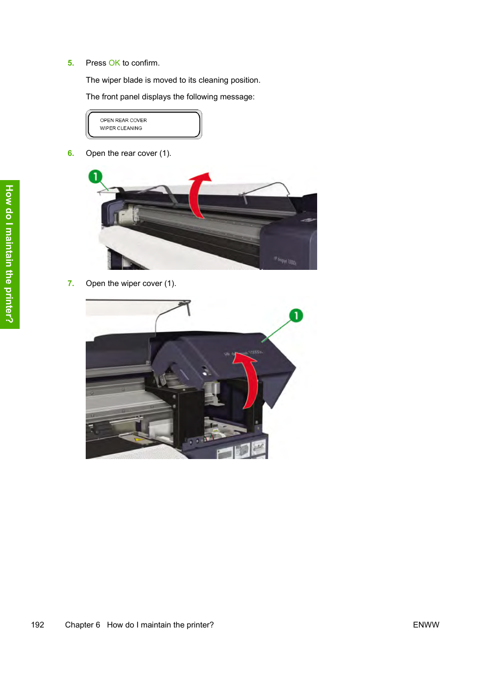 HP Designjet 10000s Printer series User Manual | Page 202 / 330