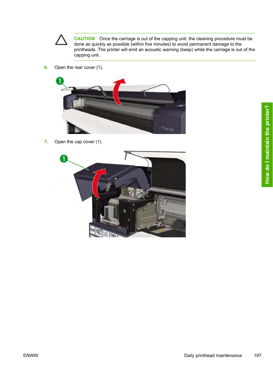 HP Designjet 10000s Printer series User Manual | Page 207 / 330