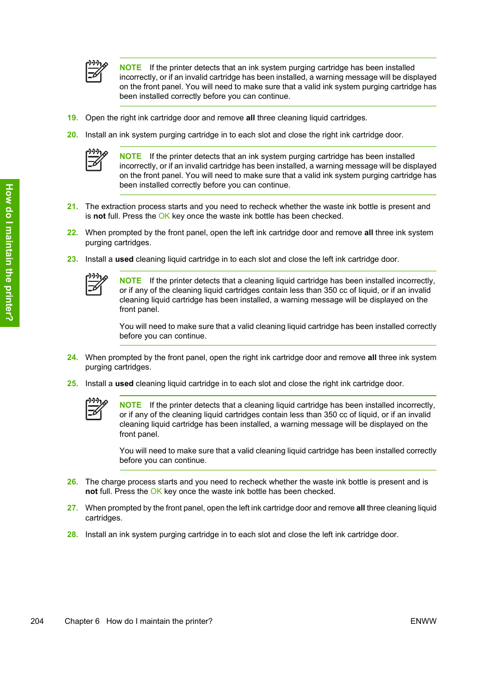 HP Designjet 10000s Printer series User Manual | Page 214 / 330
