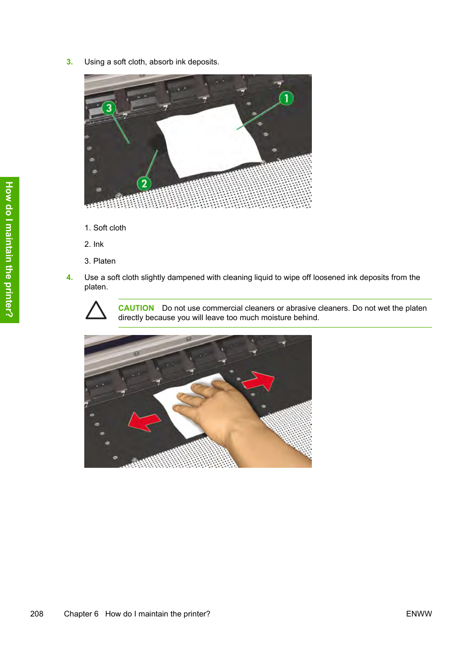 HP Designjet 10000s Printer series User Manual | Page 218 / 330