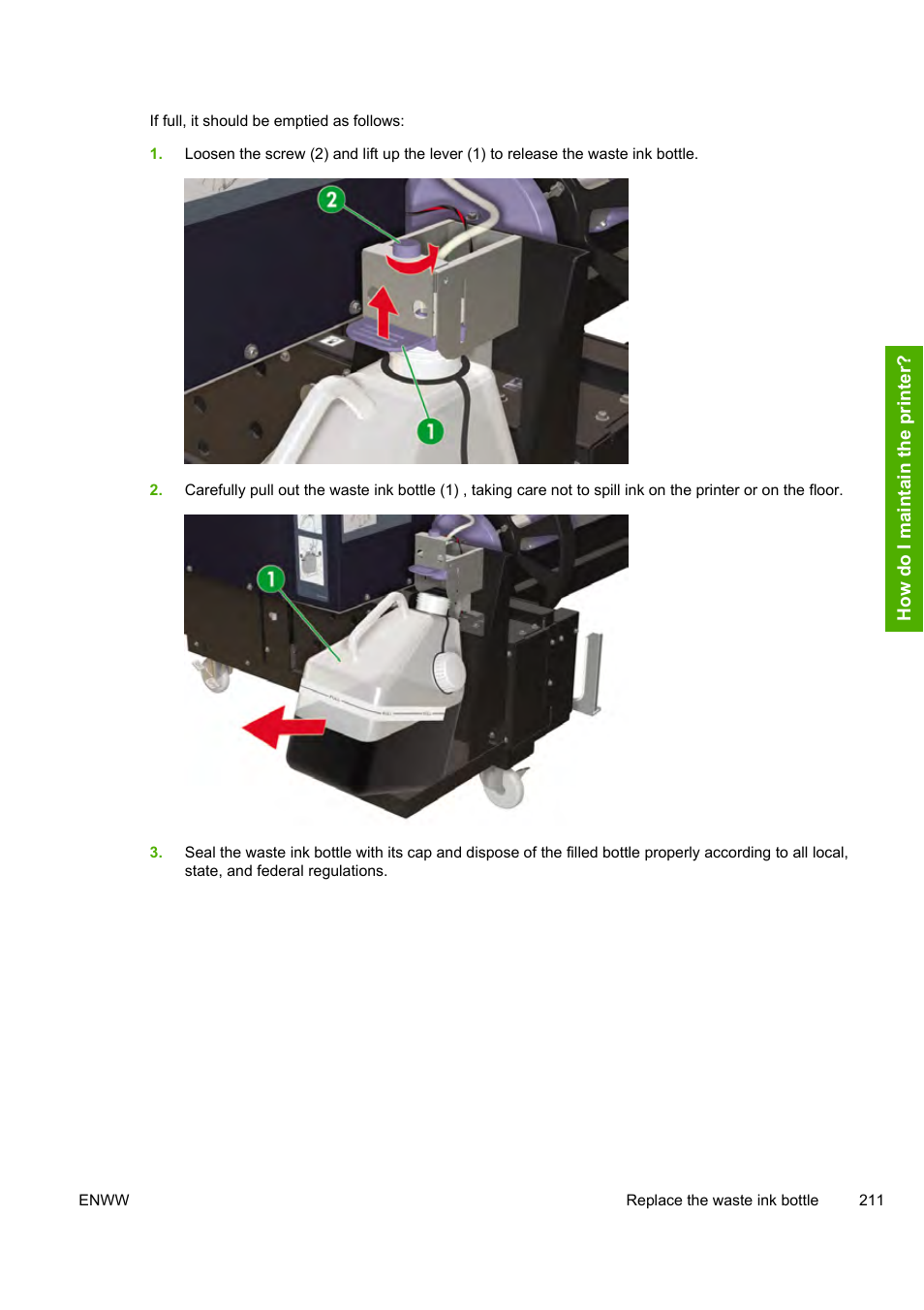 HP Designjet 10000s Printer series User Manual | Page 221 / 330