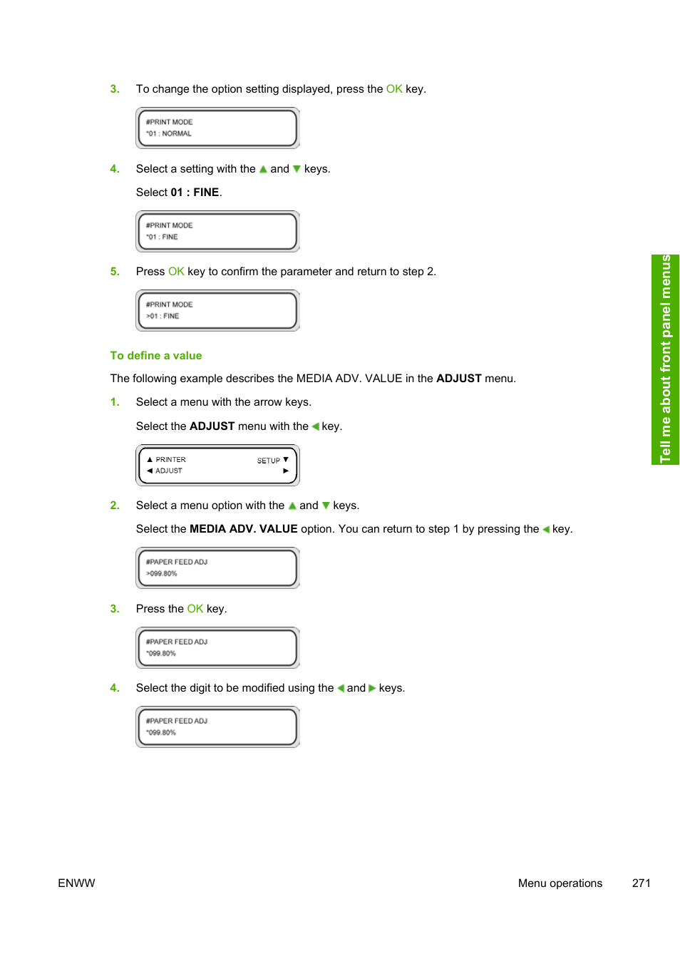 HP Designjet 10000s Printer series User Manual | Page 281 / 330