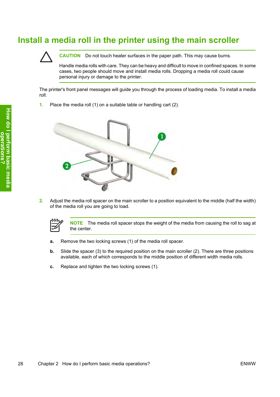 HP Designjet 10000s Printer series User Manual | Page 38 / 330