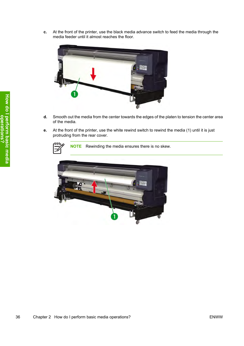 HP Designjet 10000s Printer series User Manual | Page 46 / 330