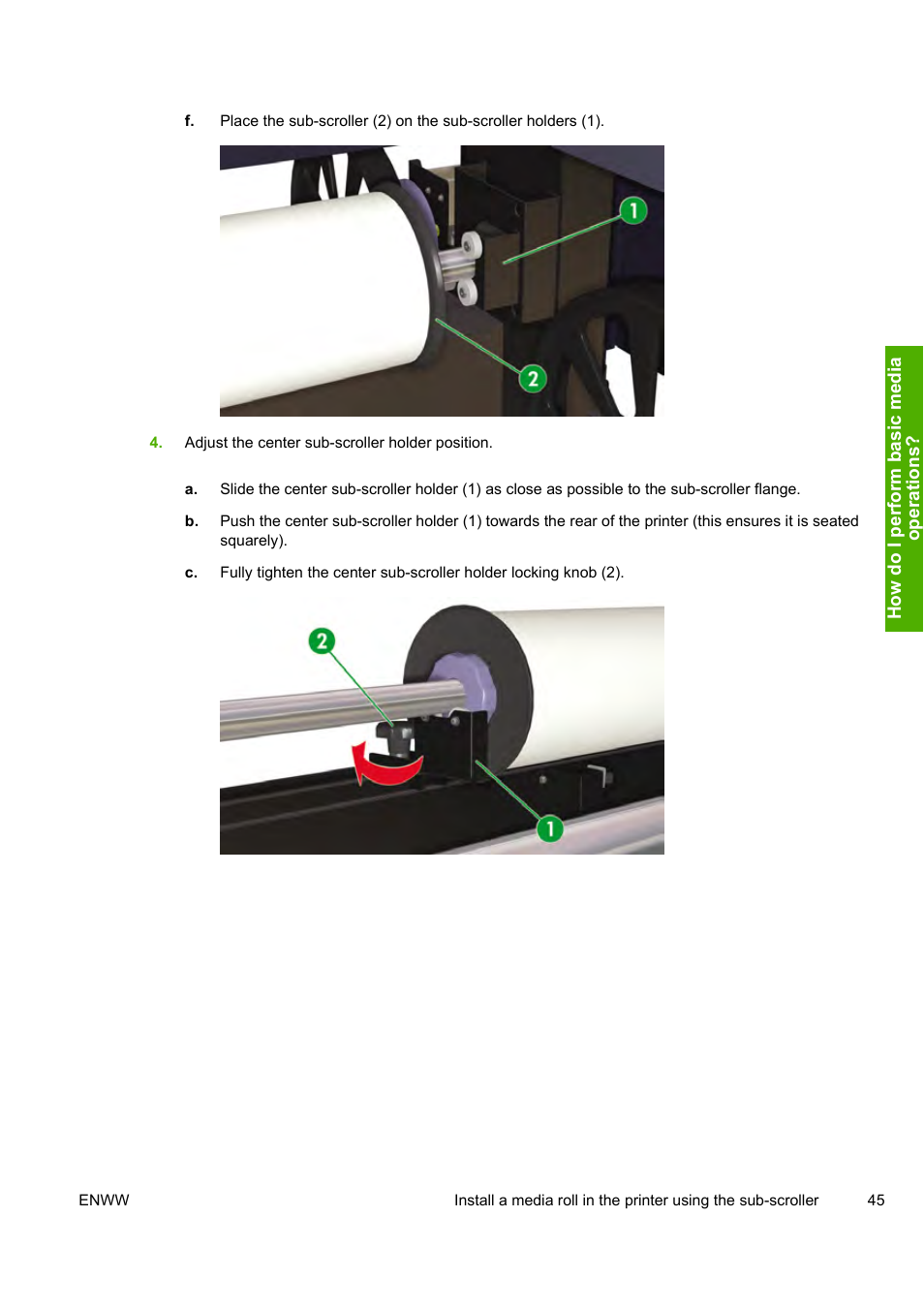 HP Designjet 10000s Printer series User Manual | Page 55 / 330