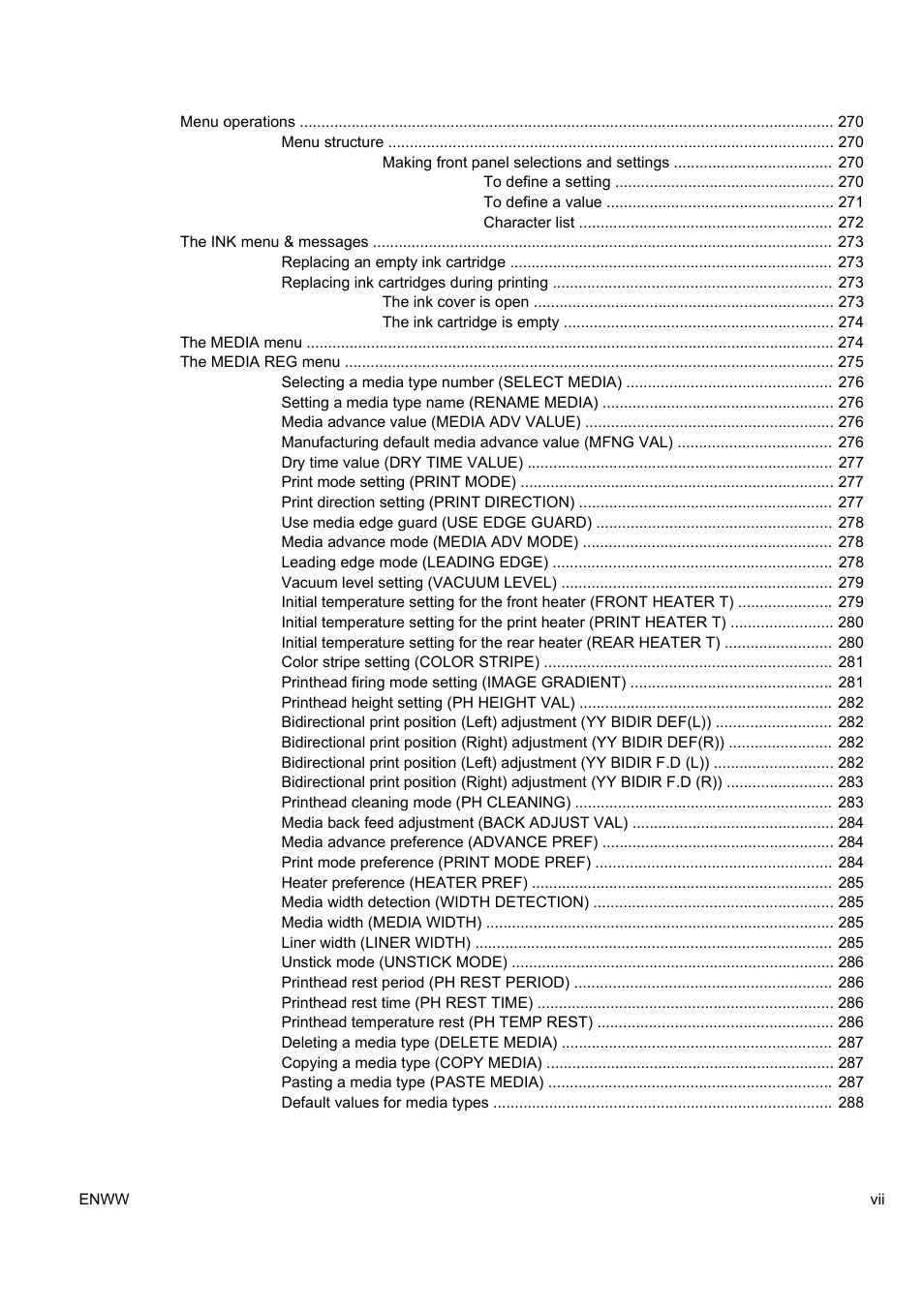 HP Designjet 10000s Printer series User Manual | Page 7 / 330
