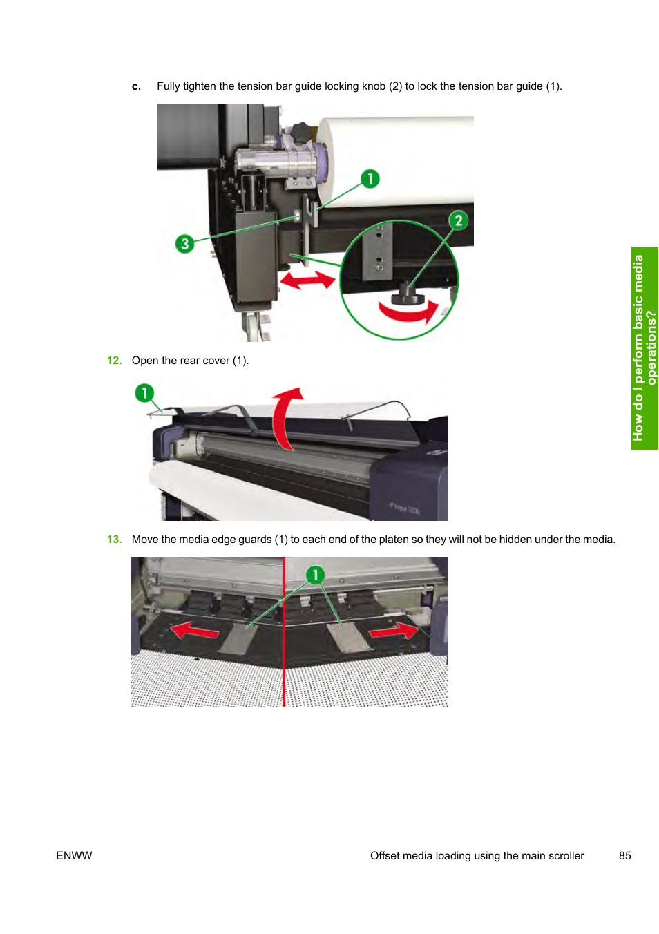 HP Designjet 10000s Printer series User Manual | Page 95 / 330