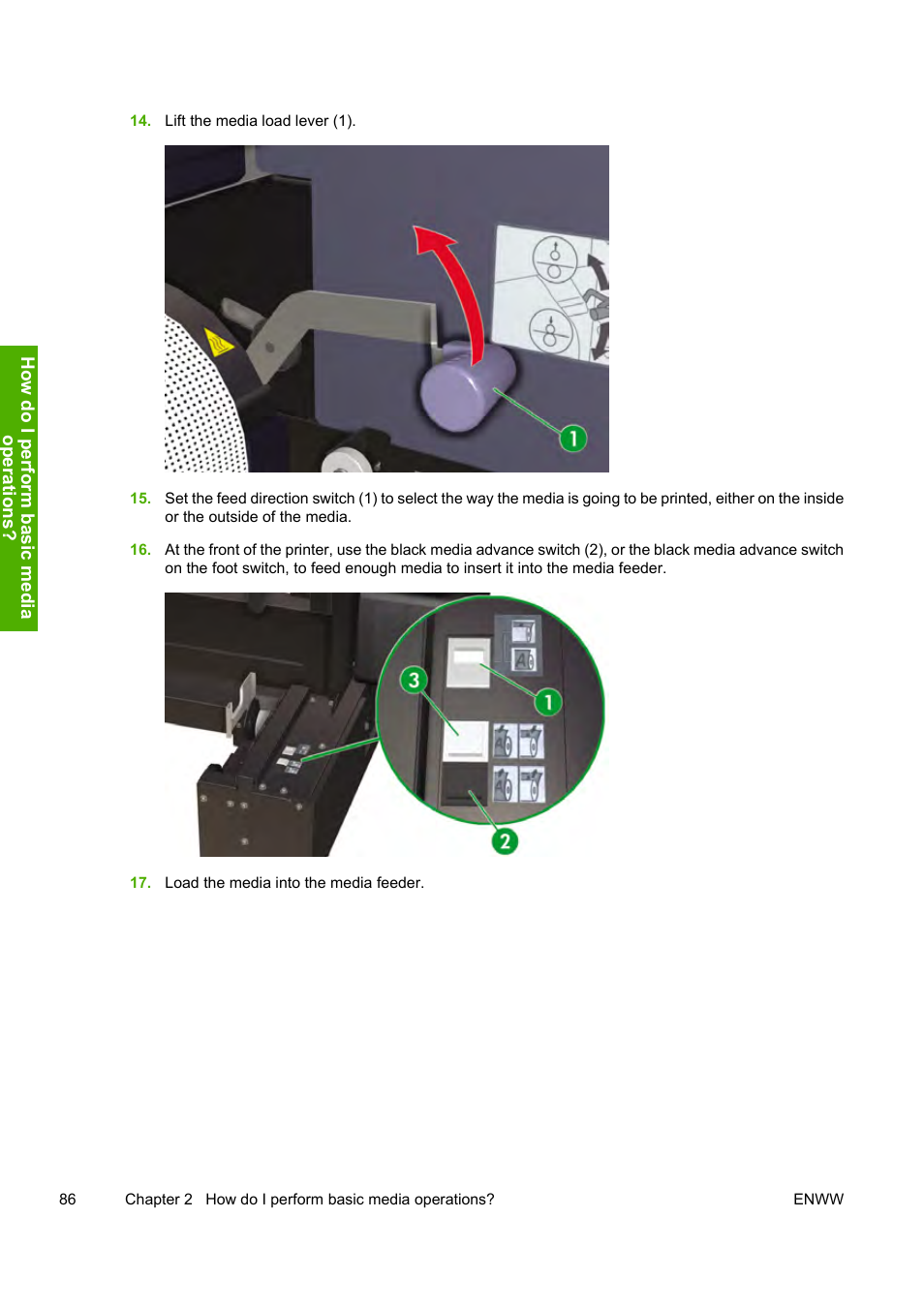 HP Designjet 10000s Printer series User Manual | Page 96 / 330