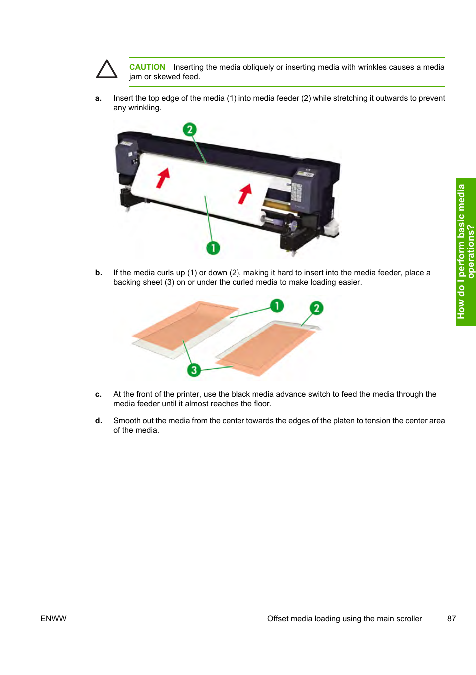 HP Designjet 10000s Printer series User Manual | Page 97 / 330