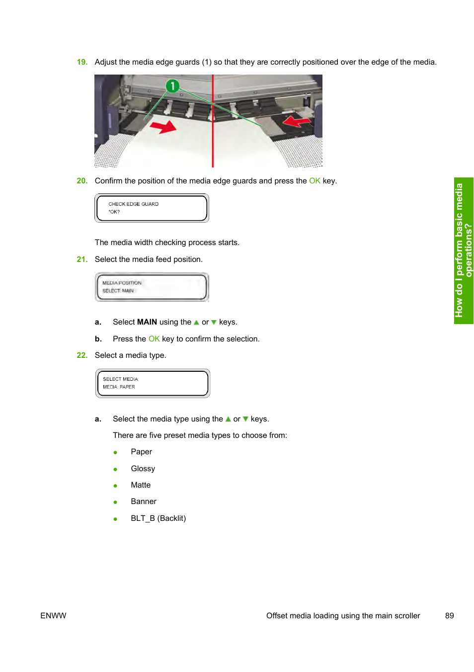 HP Designjet 10000s Printer series User Manual | Page 99 / 330