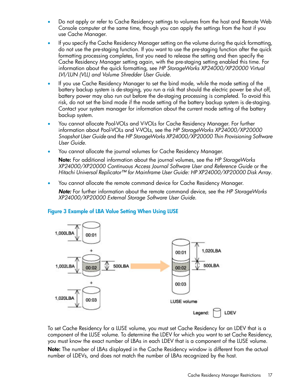 HP XP Array Manager Software User Manual | Page 17 / 52