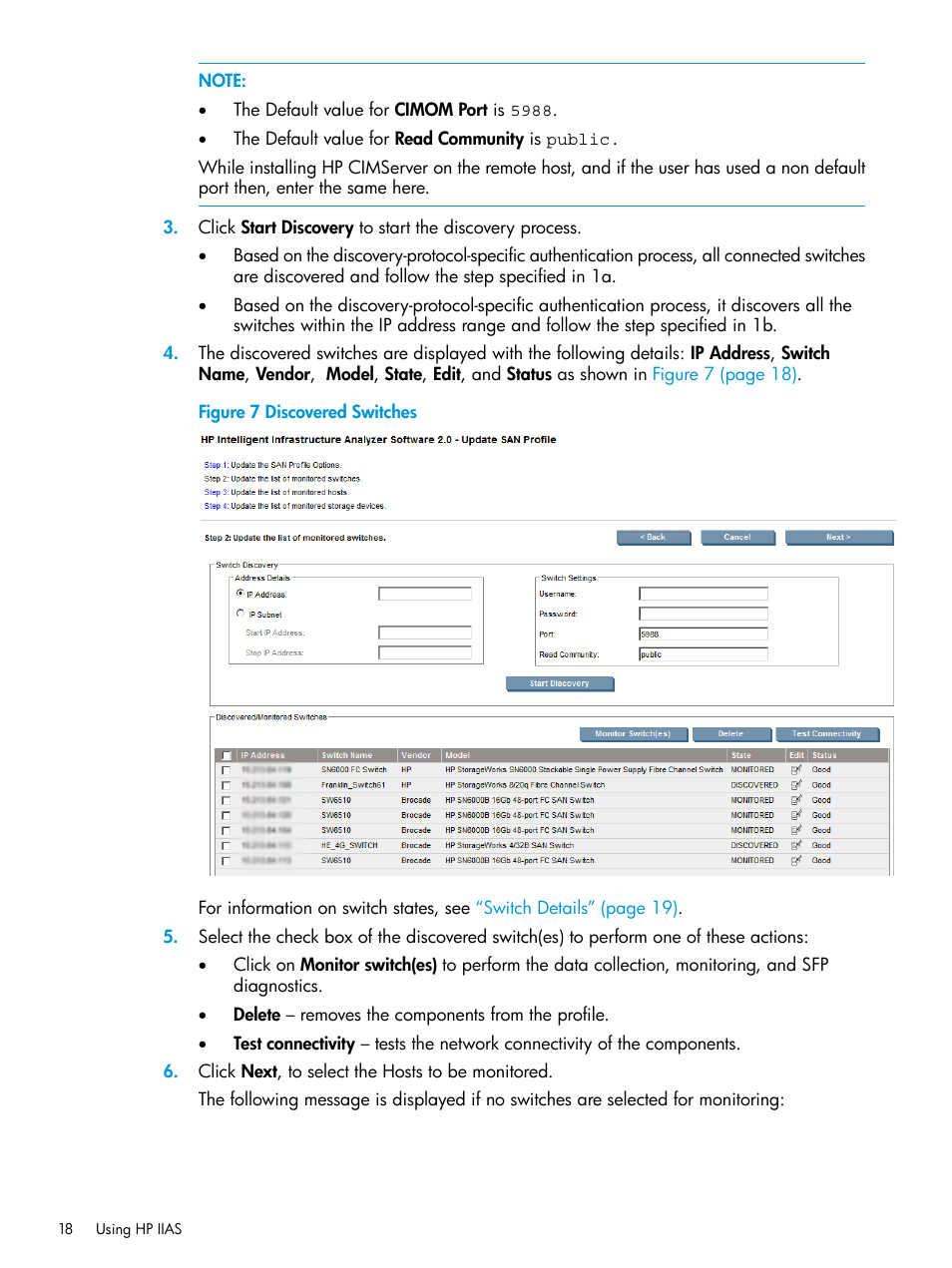 HP Intelligent Infrastructure Analyzer Software User Manual | Page 18 / 62