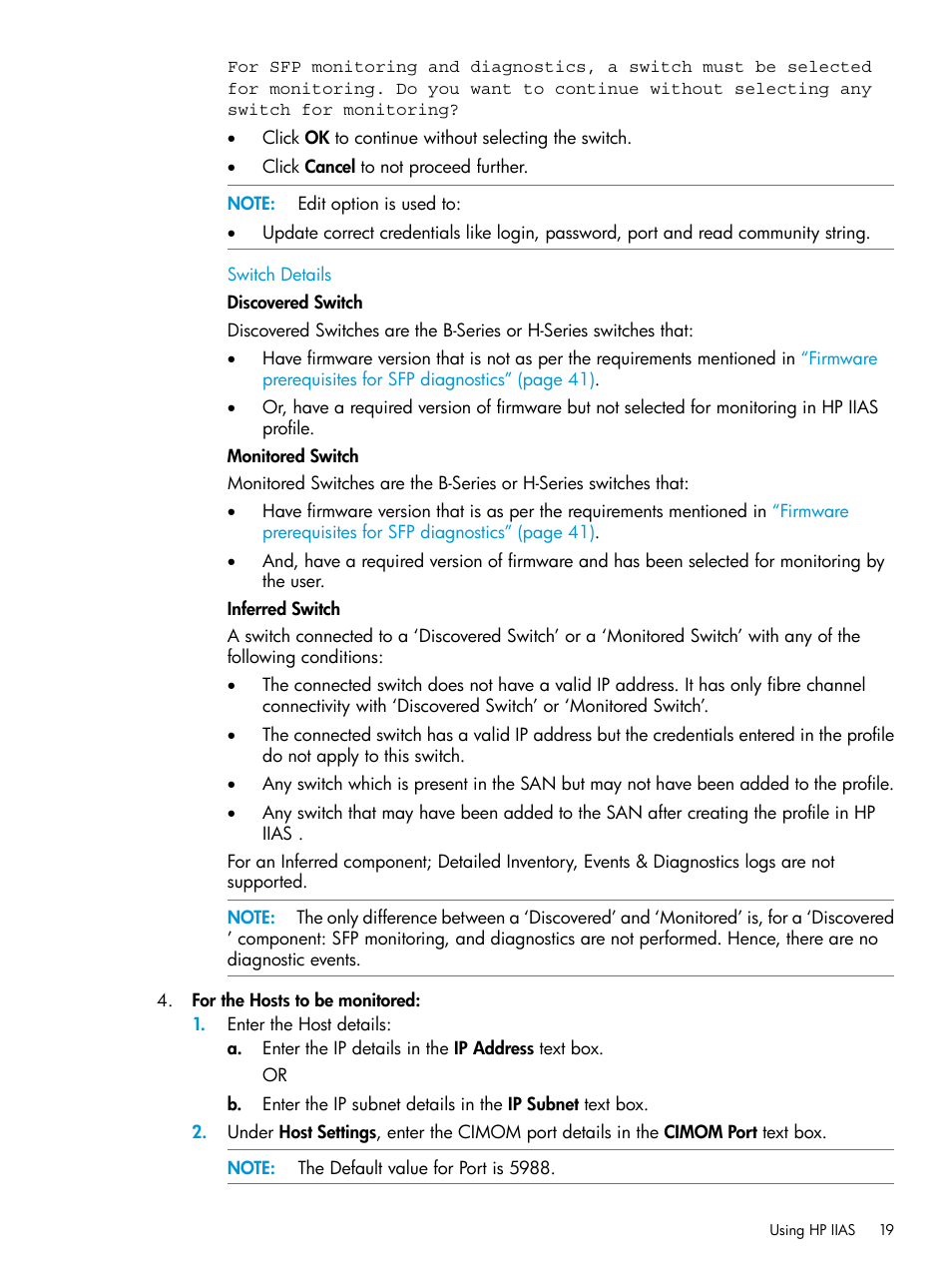 HP Intelligent Infrastructure Analyzer Software User Manual | Page 19 / 62