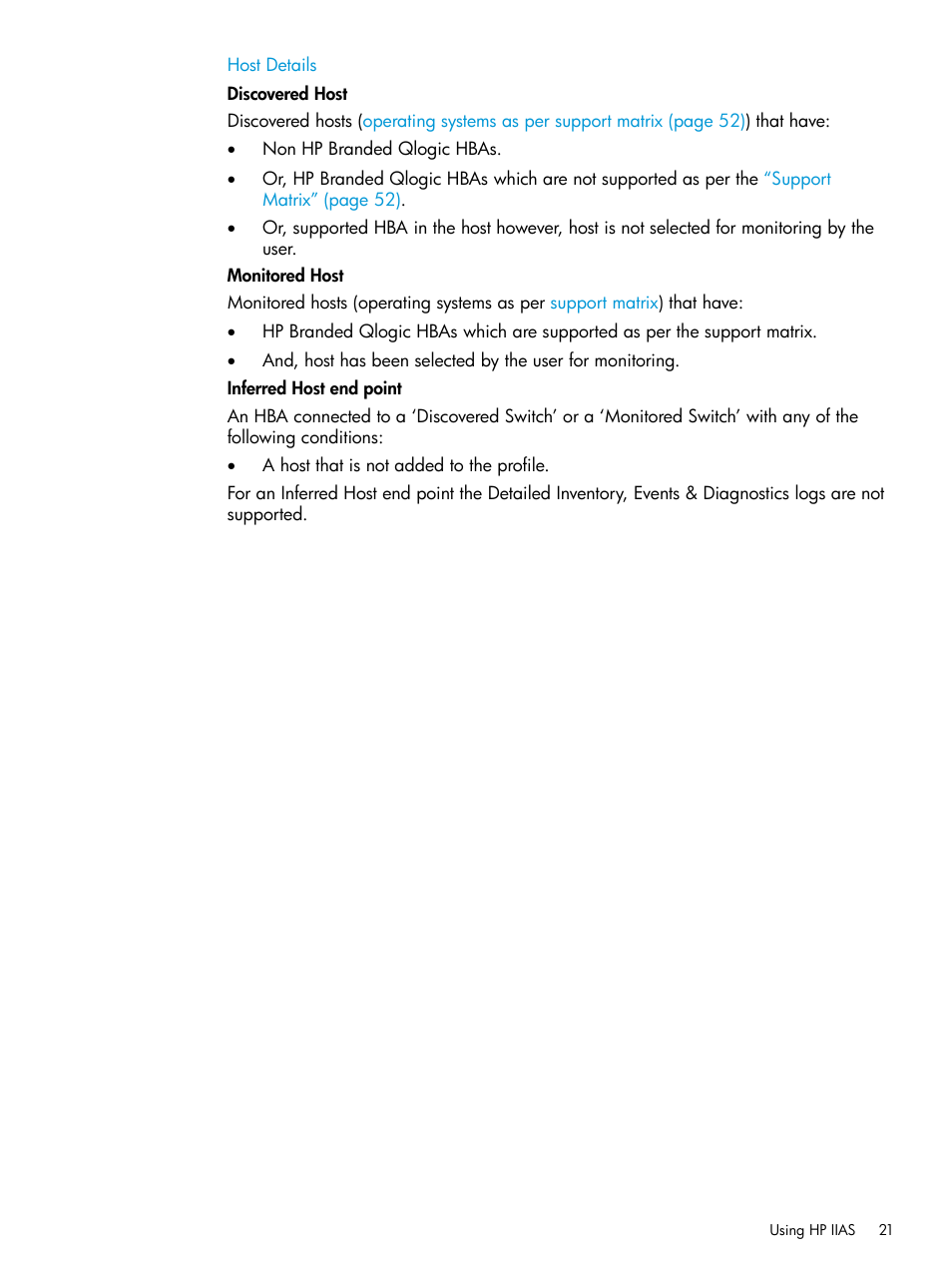 HP Intelligent Infrastructure Analyzer Software User Manual | Page 21 / 62