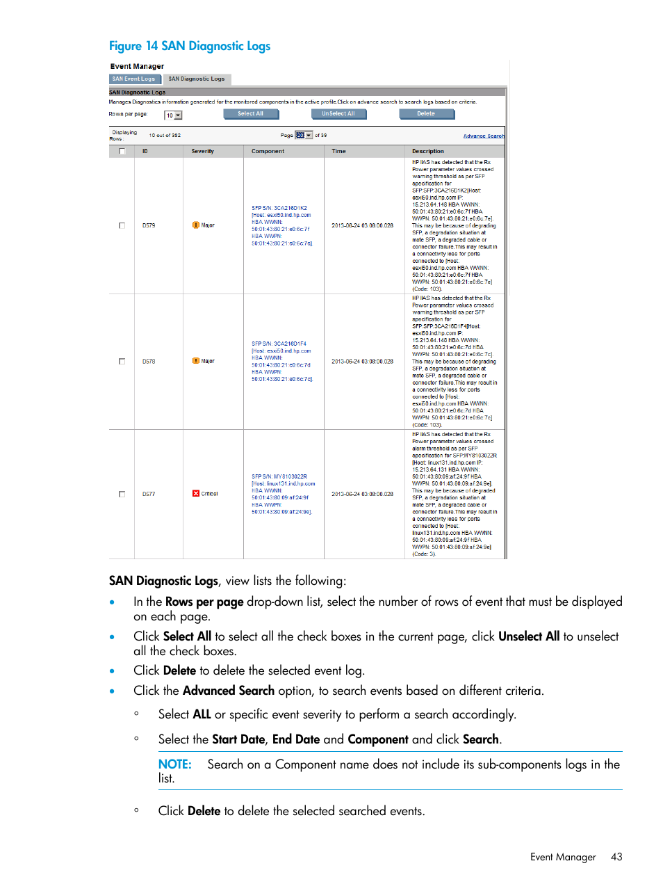 HP Intelligent Infrastructure Analyzer Software User Manual | Page 43 / 62
