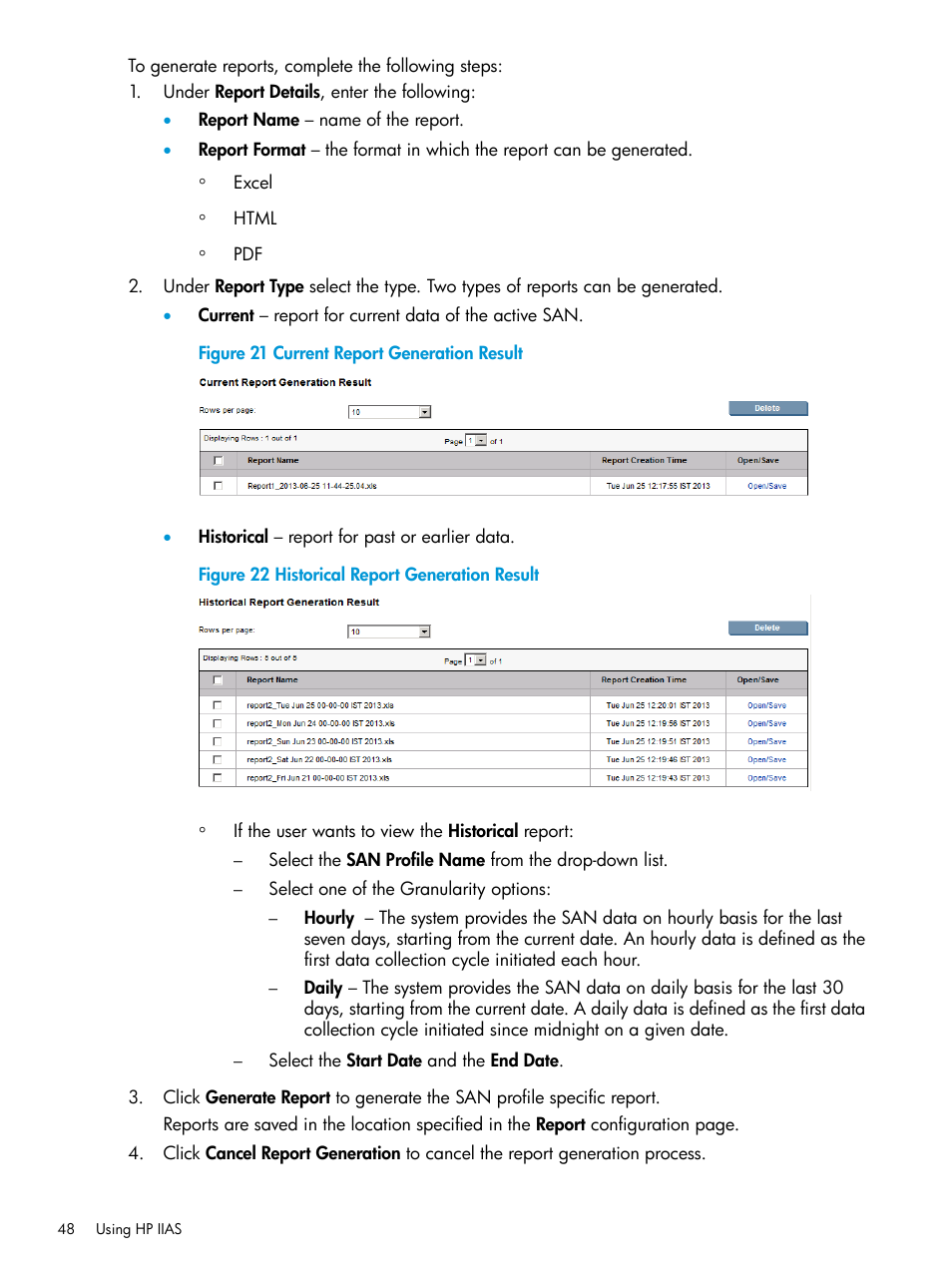HP Intelligent Infrastructure Analyzer Software User Manual | Page 48 / 62