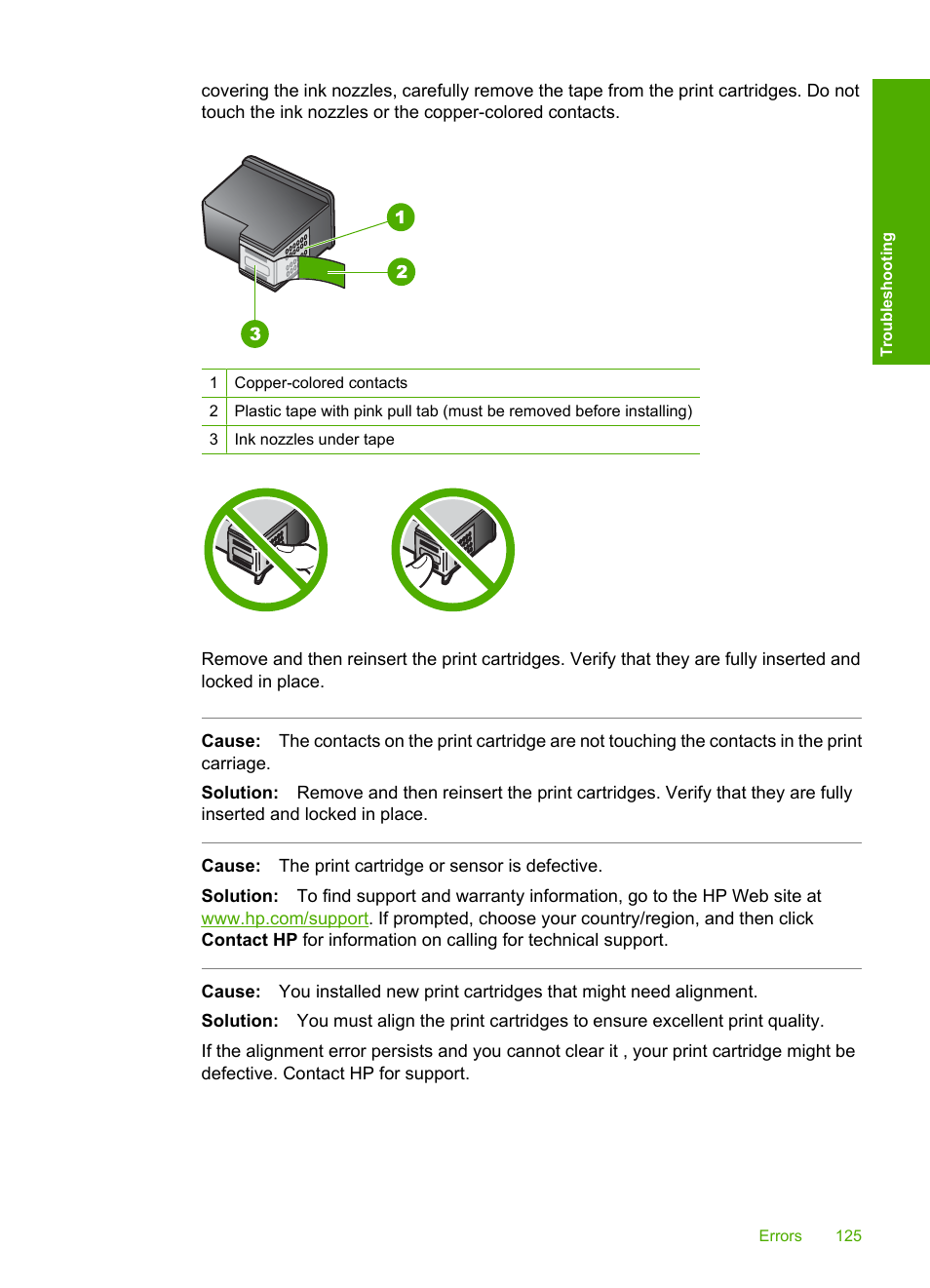 HP Deskjet F2140 All-in-One Printer User Manual | Page 127 / 140