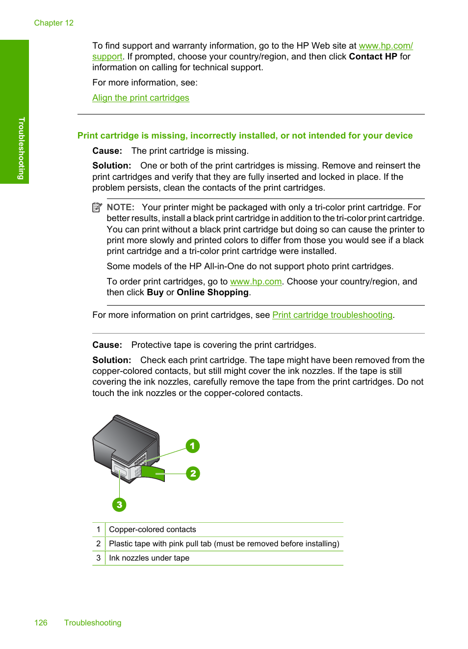 HP Deskjet F2140 All-in-One Printer User Manual | Page 128 / 140