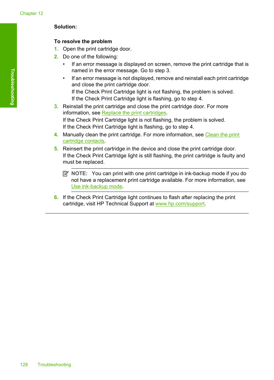HP Deskjet F2140 All-in-One Printer User Manual | Page 130 / 140