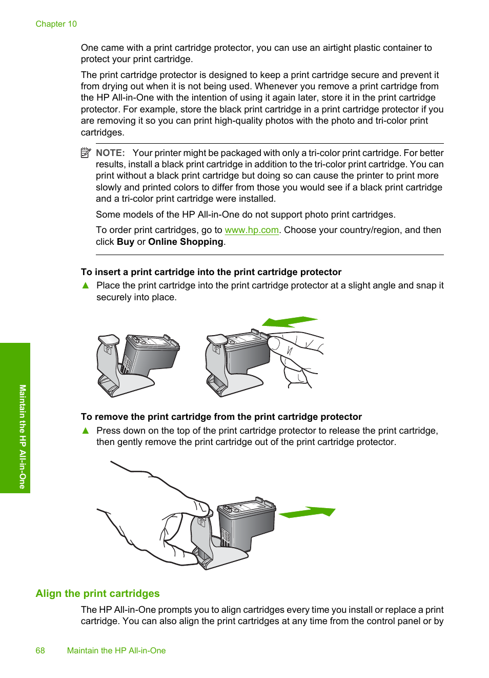 Align the print cartridges, How do i align the print cartridges | HP Deskjet F2140 All-in-One Printer User Manual | Page 70 / 140