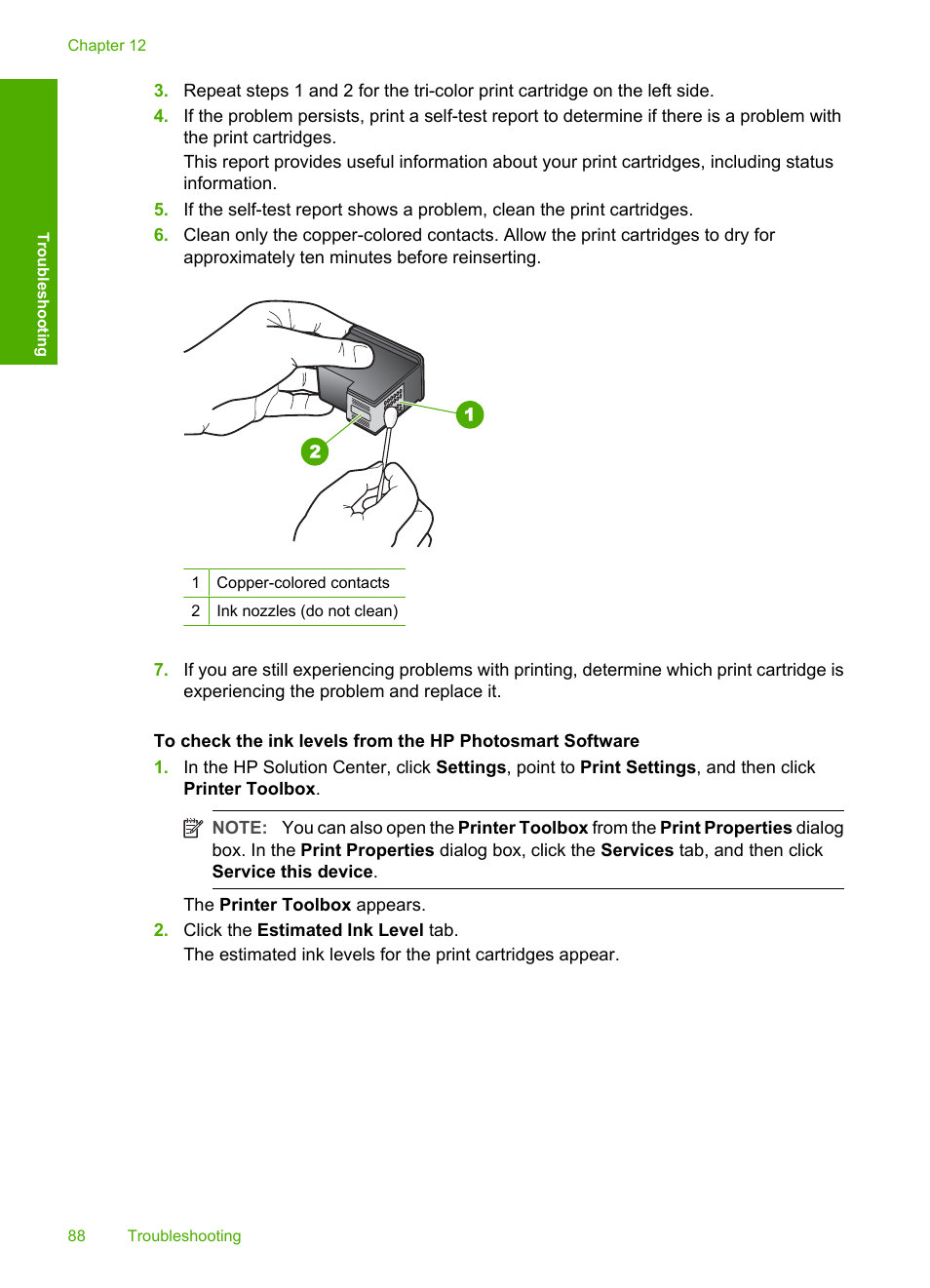 HP Deskjet F2140 All-in-One Printer User Manual | Page 90 / 140