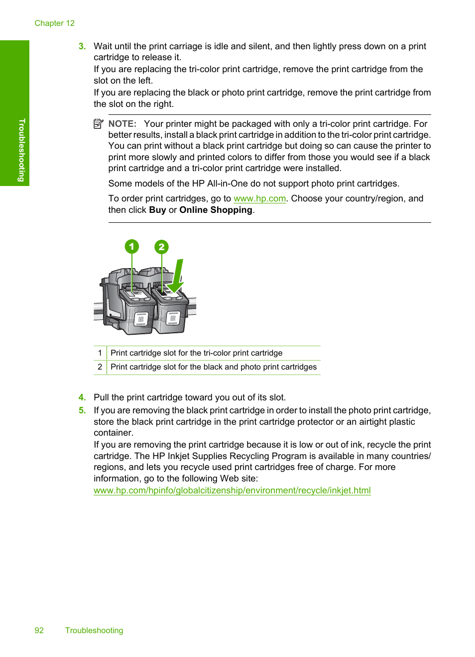 HP Deskjet F2140 All-in-One Printer User Manual | Page 94 / 140