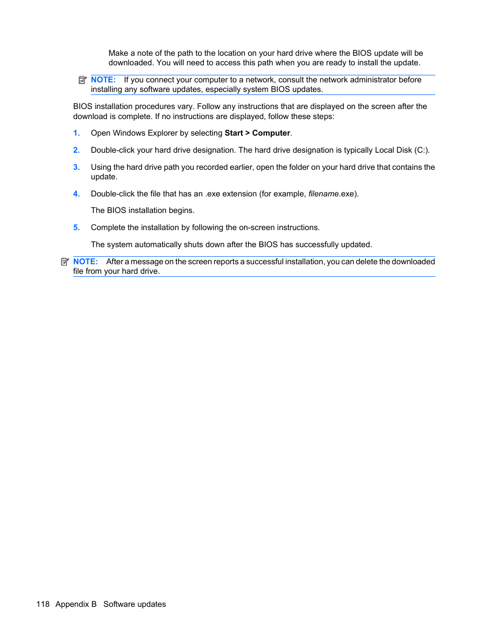 HP Compaq Presario CQ35-337TX Notebook PC User Manual | Page 128 / 135