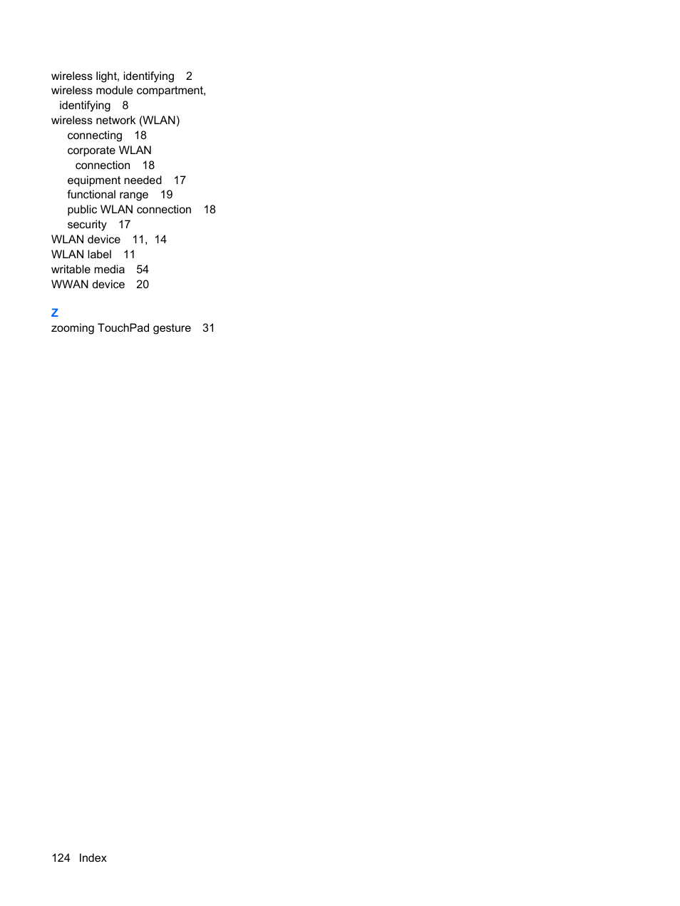 HP Compaq Presario CQ35-337TX Notebook PC User Manual | Page 134 / 135