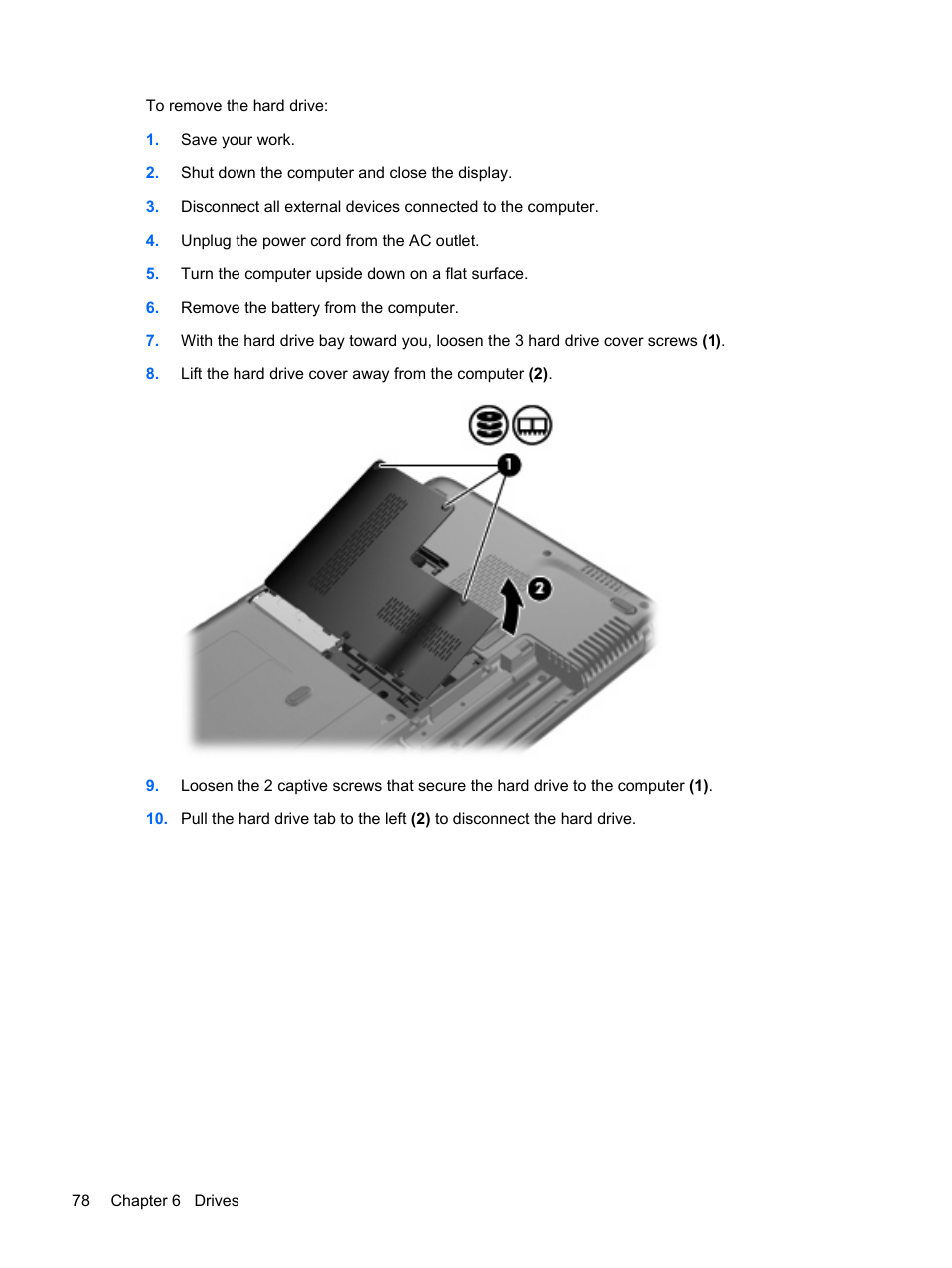 HP Compaq Presario CQ35-337TX Notebook PC User Manual | Page 88 / 135
