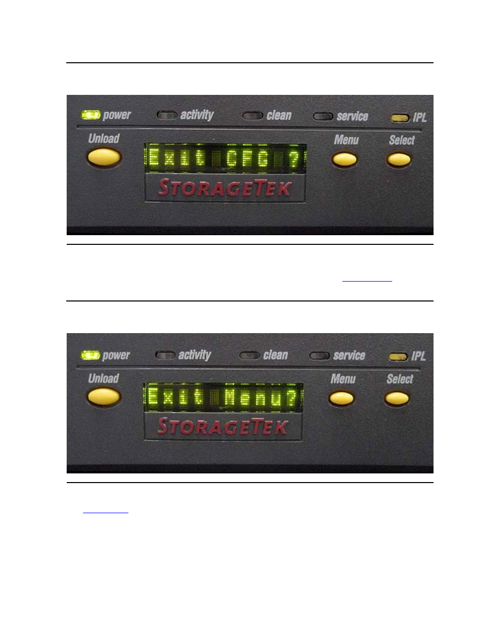 Figure d-11, Exit cfg, Figure d-12 | Exit menu | HP Integrity NonStop H-Series User Manual | Page 82 / 86