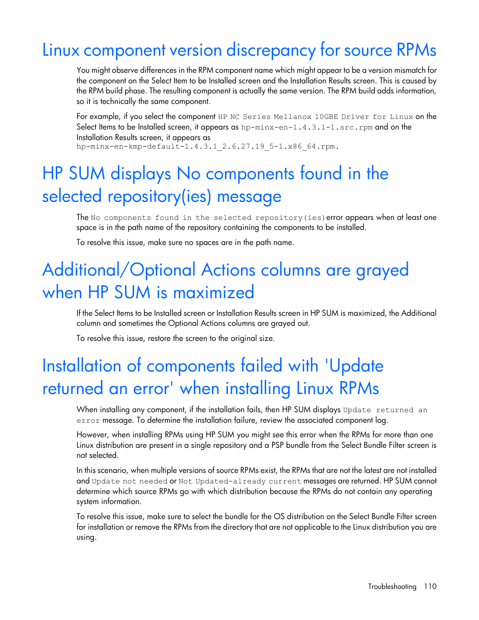 HP Integrity rx2800 i2 Server User Manual | Page 110 / 124