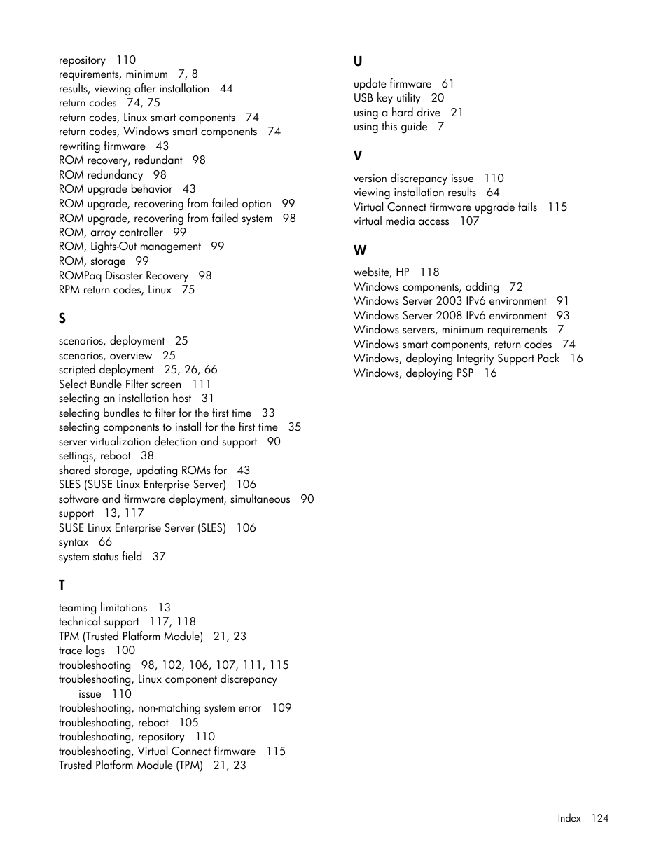 HP Integrity rx2800 i2 Server User Manual | Page 124 / 124