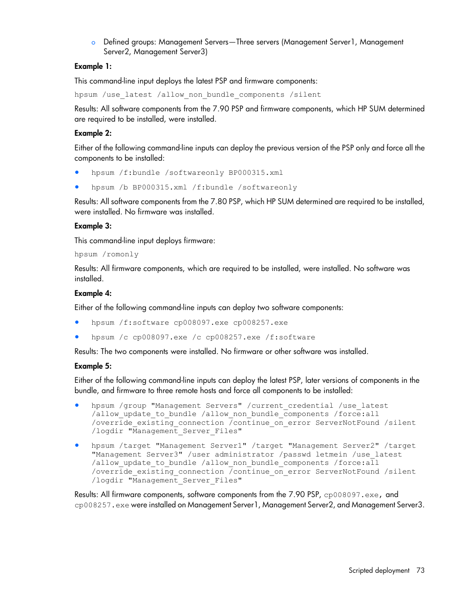 HP Integrity rx2800 i2 Server User Manual | Page 73 / 124