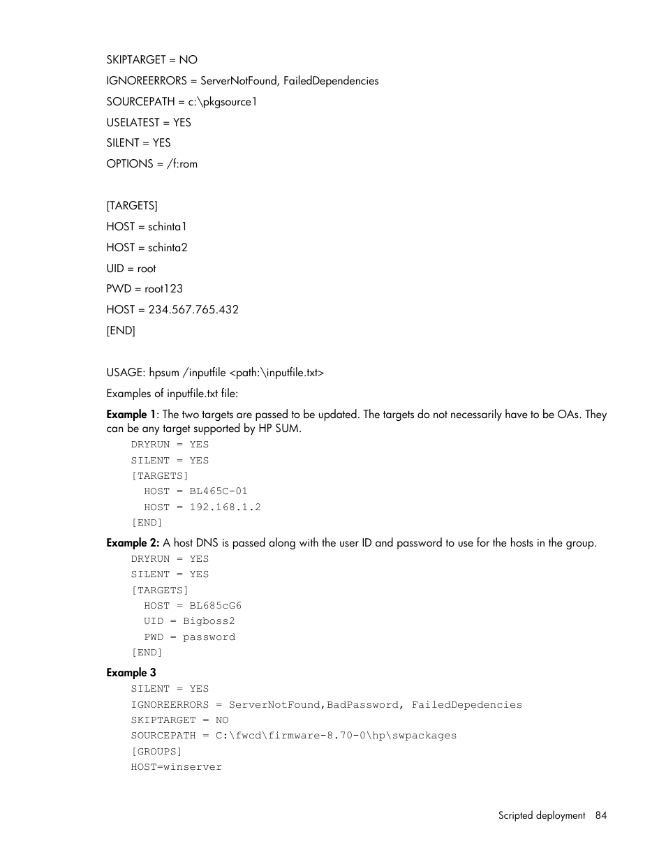 HP Integrity rx2800 i2 Server User Manual | Page 84 / 124