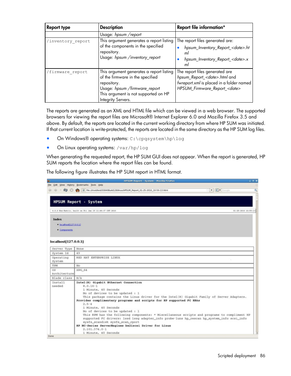 HP Integrity rx2800 i2 Server User Manual | Page 86 / 124