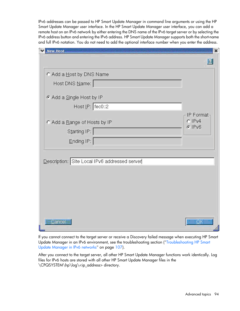 HP Integrity rx2800 i2 Server User Manual | Page 94 / 124