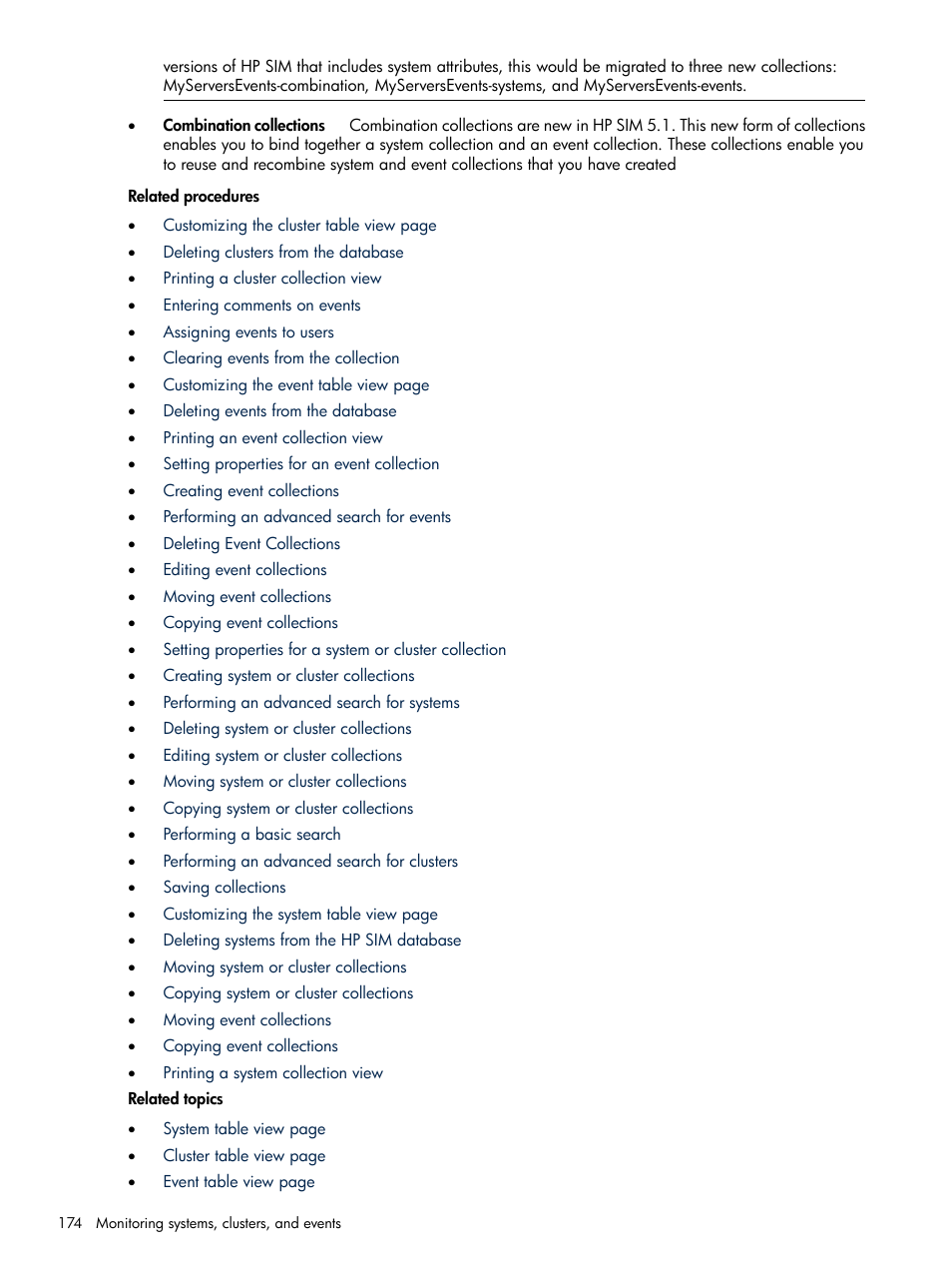 HP Systems Insight Manager User Manual | Page 174 / 679