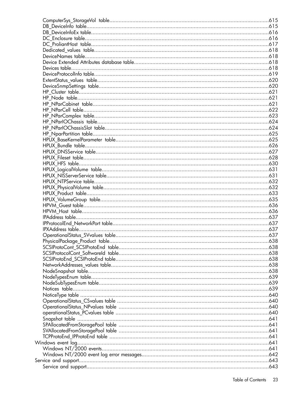 HP Systems Insight Manager User Manual | Page 23 / 679