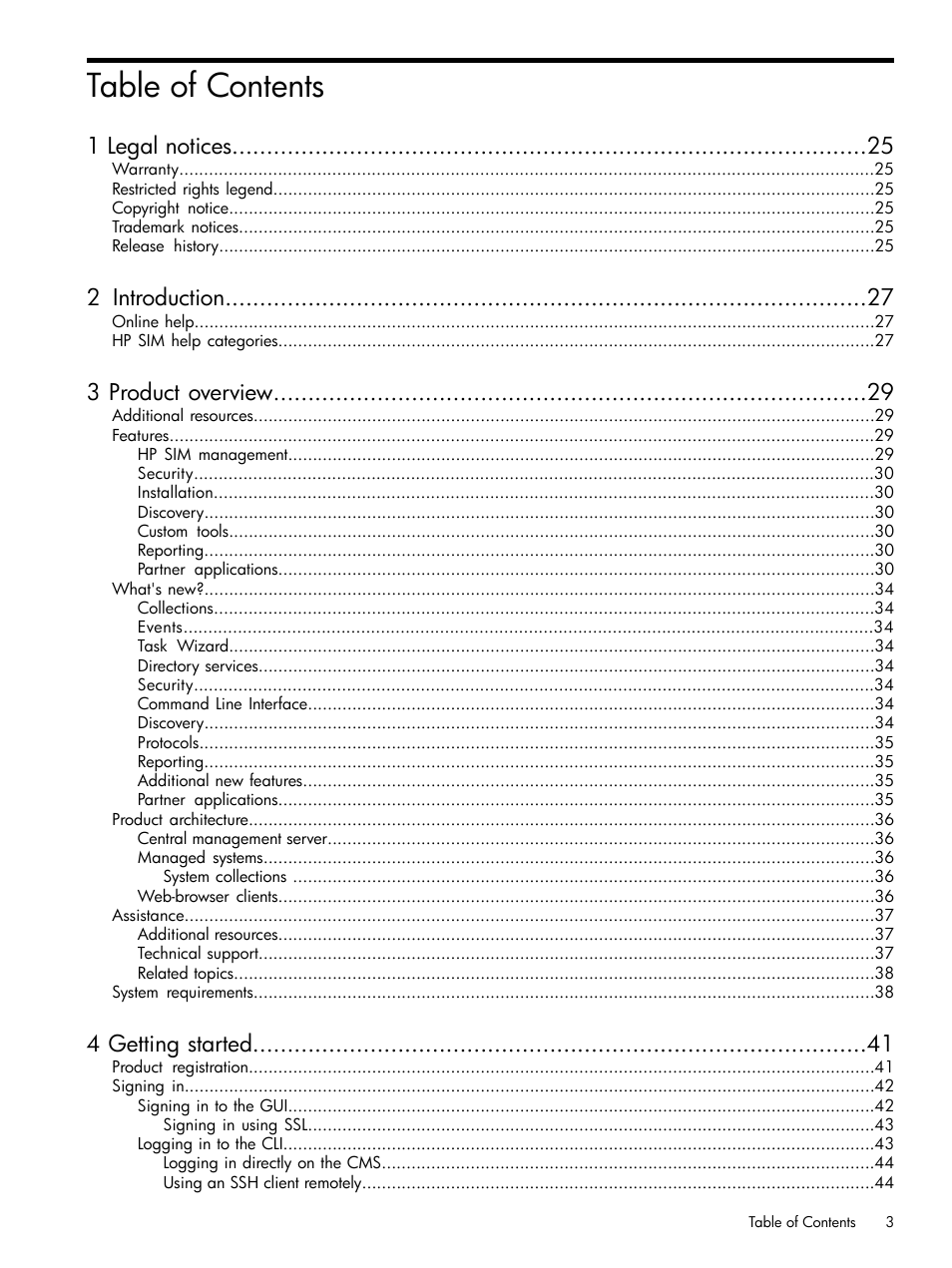 HP Systems Insight Manager User Manual | Page 3 / 679