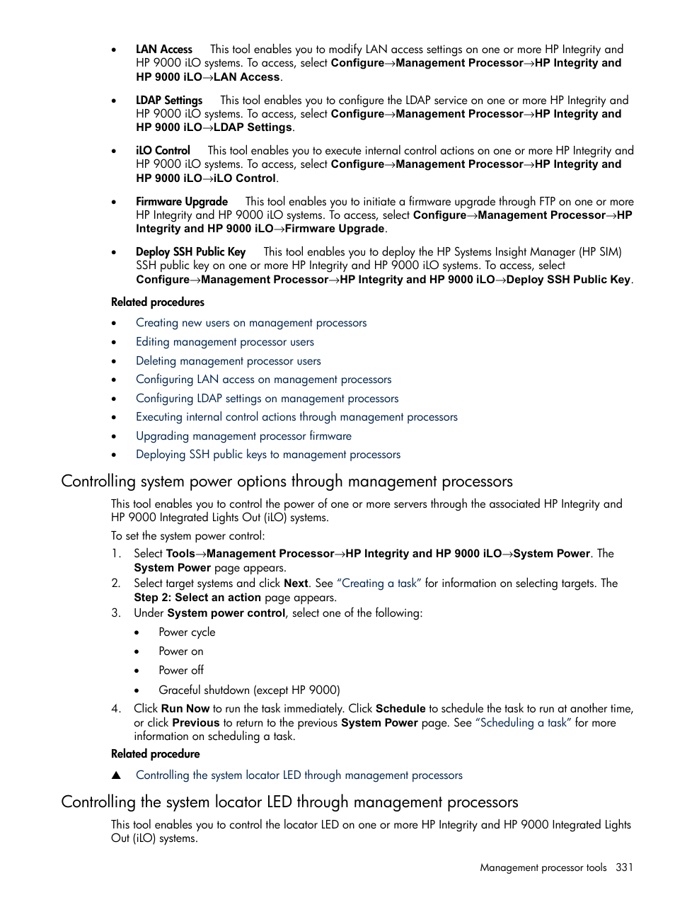 HP Systems Insight Manager User Manual | Page 331 / 679