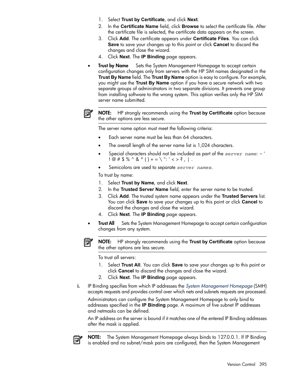 HP Systems Insight Manager User Manual | Page 395 / 679