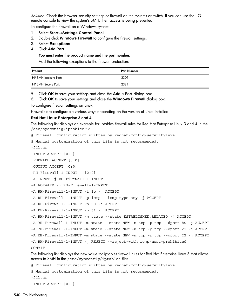 HP Systems Insight Manager User Manual | Page 540 / 679