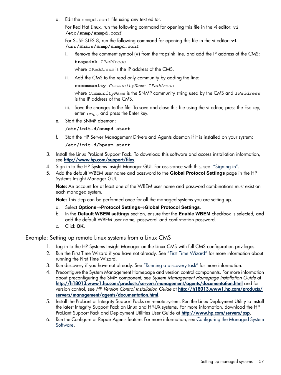 HP Systems Insight Manager User Manual | Page 57 / 679